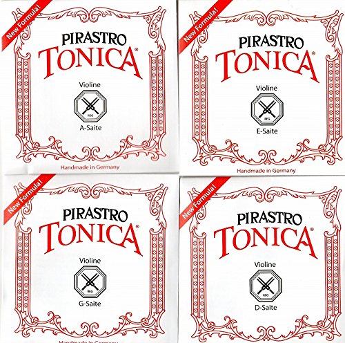 バイオリン弦 PIRASTRO TONICA トニカ 4/4サイズ 4弦セット(E線: ボール#31