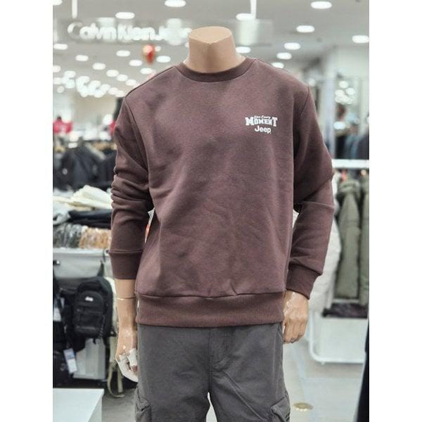 男女共用 裏起毛 マウンテン JEEP ルーズフィット トレーナー(JQ4TSU882)