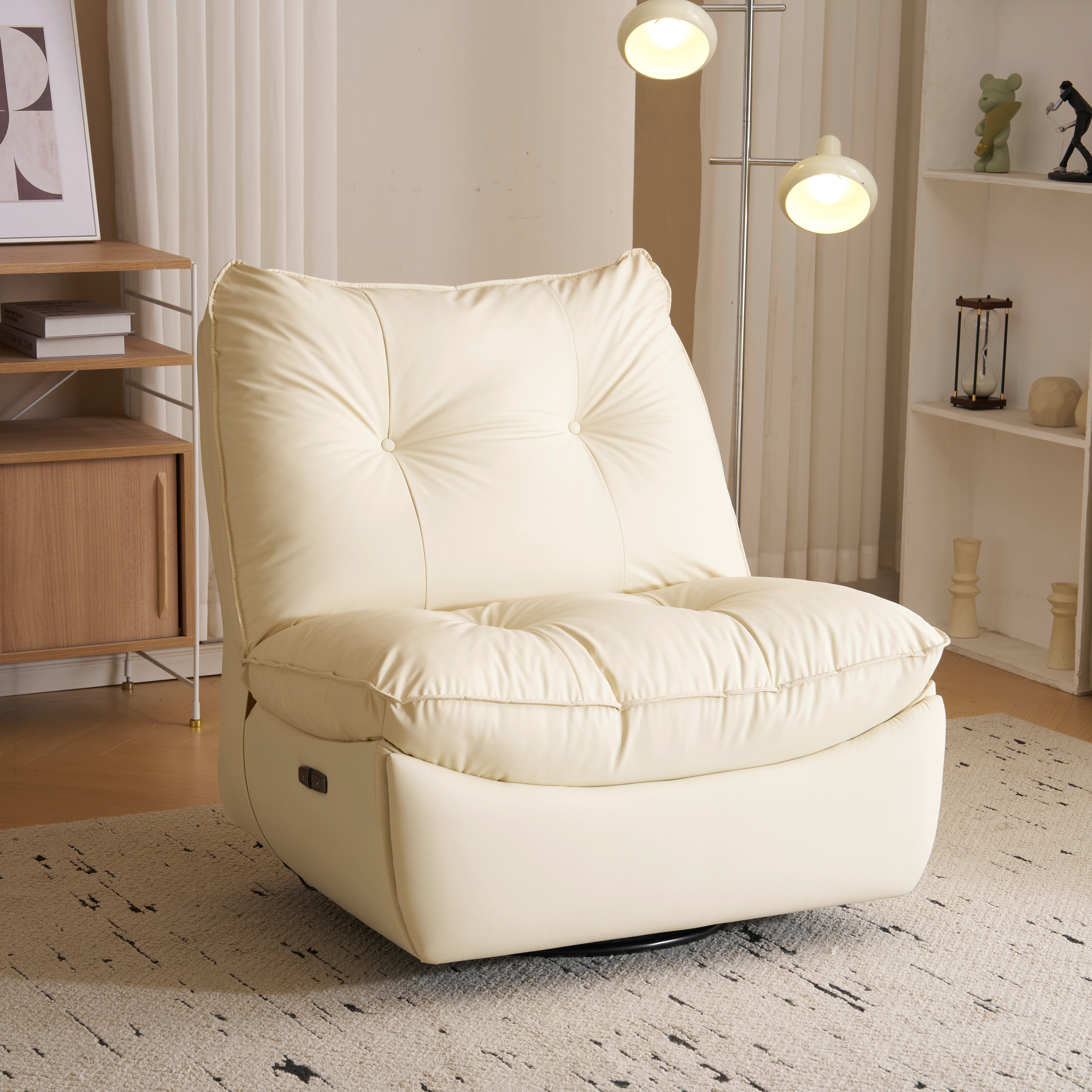 特価商品✨リクライニングソファー ロッキング 147° 調整可能 270° 回転 特価商品✨リクライニングソファー ロッキング 147° 調整可能 270