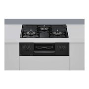 おすすめ商品｜RS31W45T1DBW-LP シアーブラック スペリア ビルトインガスコンロ (プロパンガス用・3口・左右強火力タイプ・幅60cm)
