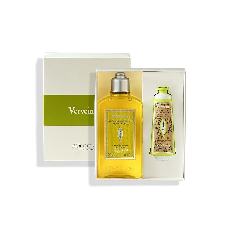 【即納】ロクシタン(LOCCITANE) ヴァーベナ フローズンボディ＆ハンド（ボディジェル＆ハンドクリーム ギフトセット）ひんやり クール ボディソープ 男性 メンズ 女性 誕生日 お祝い お返し