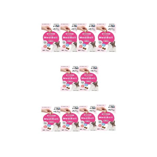 10個セット ベッツラボ メディボール まぐろ味 猫用 15個入り Vets Labo