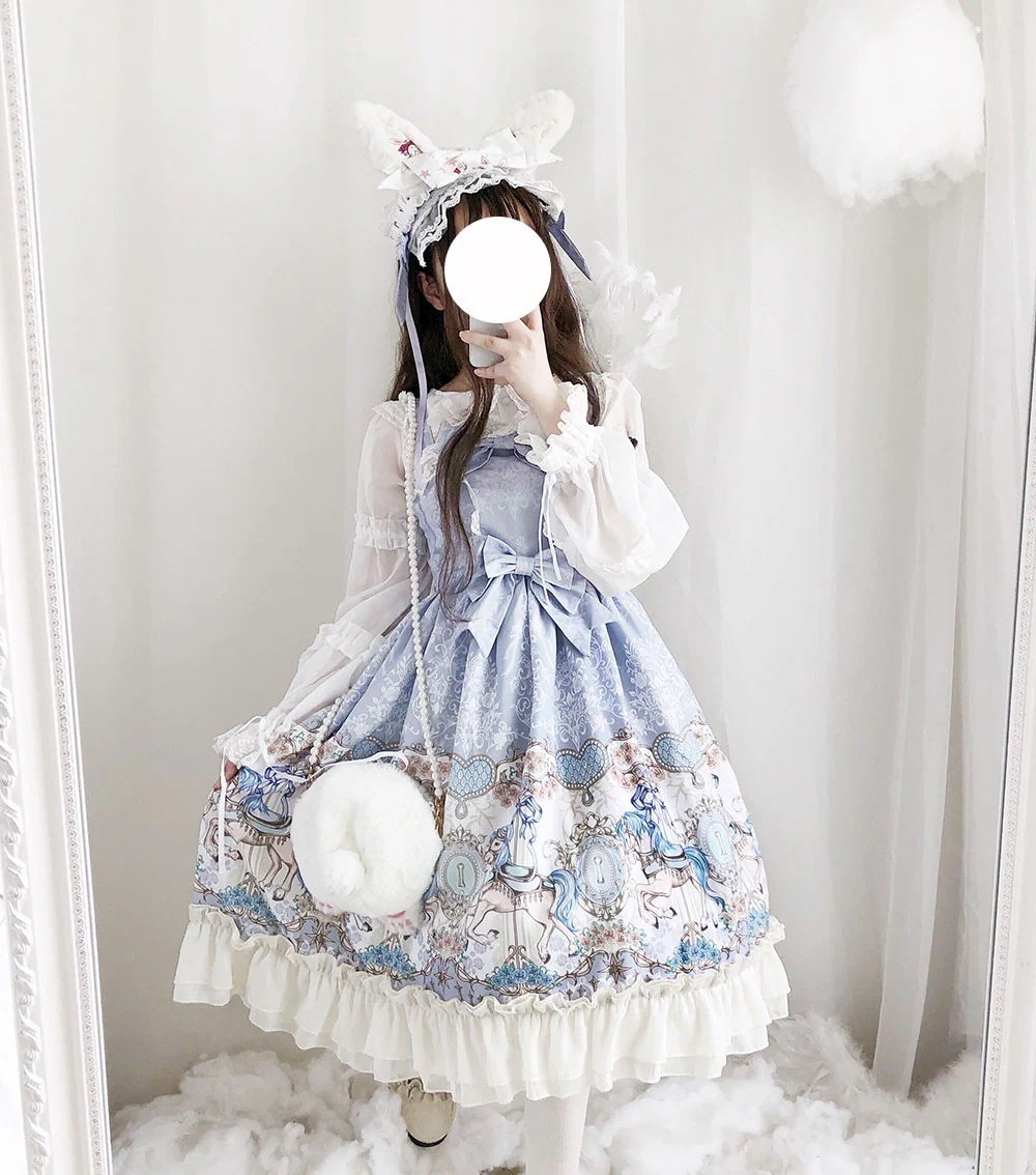 cosplayロリータ二次元cosLolitaロリータドレス完成かわいい女の子用スキャミソー