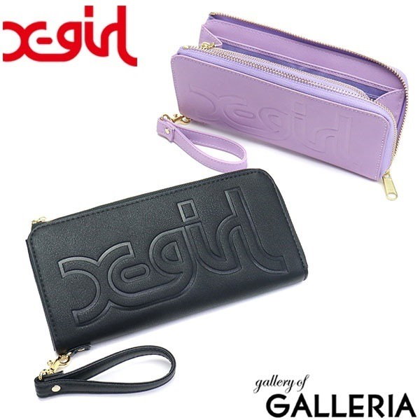 エックスガール 長財布 X-girl L字ファスナー長財布 05184009 Qoo10] エックスガール エックスガール 長財布 X-girl L