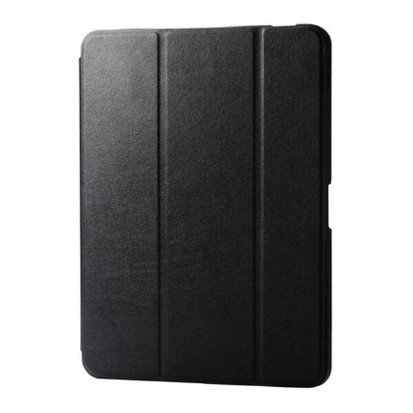 TB-A20MSABKN ブラック iPad Air 10.9インチ 第5/4世代 タブレットケース (レザー 手帳型 スリープ対応 マグネット フリーアングル 耐衝撃) メーカー直送