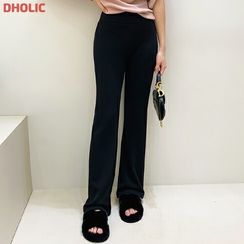 [メガ割りSALE]2TYPE裏起毛イージーフレアパンツ