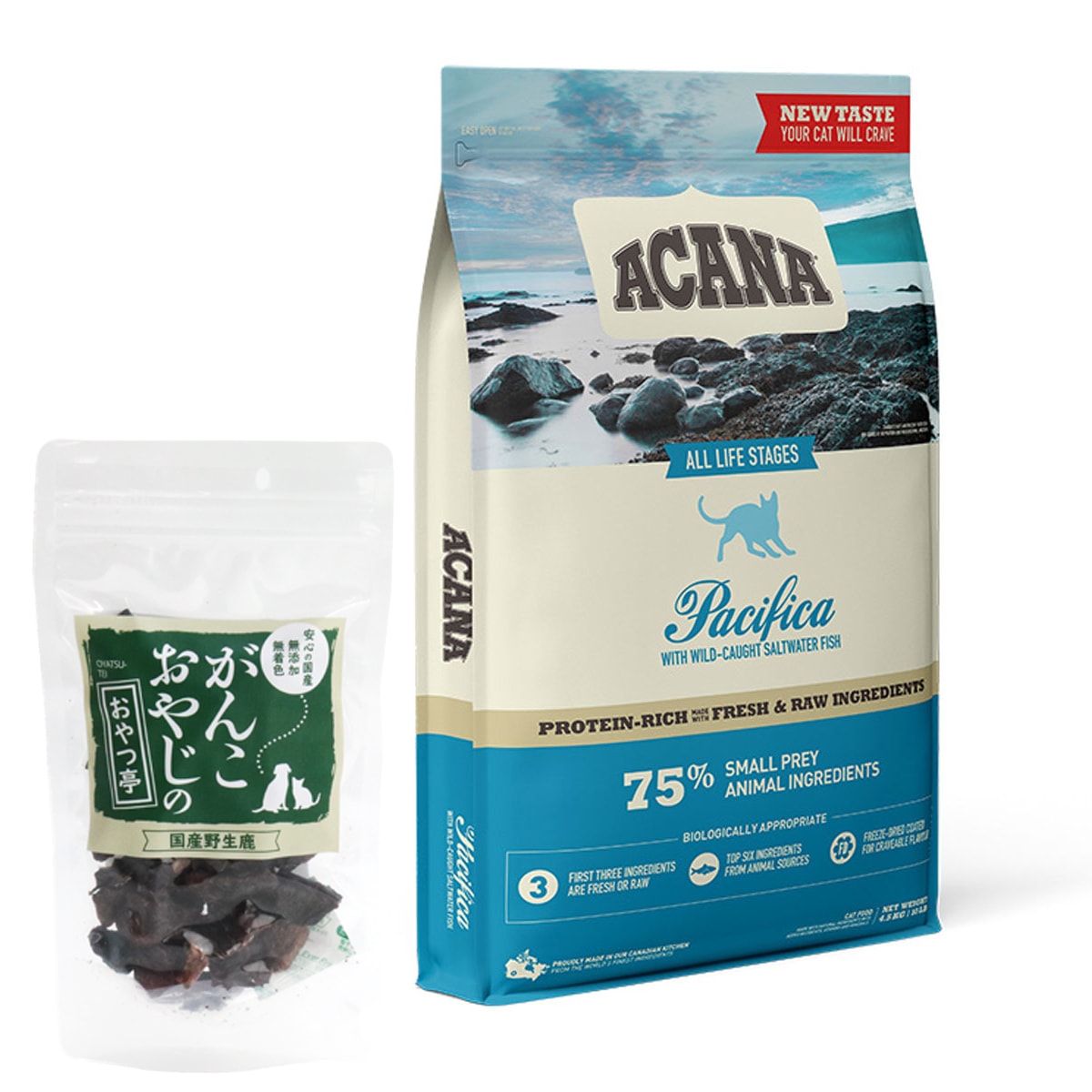 レジオナル パシフィカキャット 4.5kg キャットフード【国産鹿肉ラング30g付き】