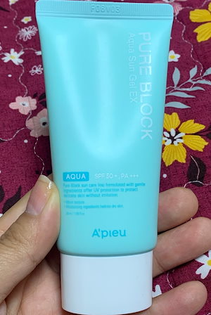 ピュアブロック アクアサンジェル SPF50 +PA++++ 50ml