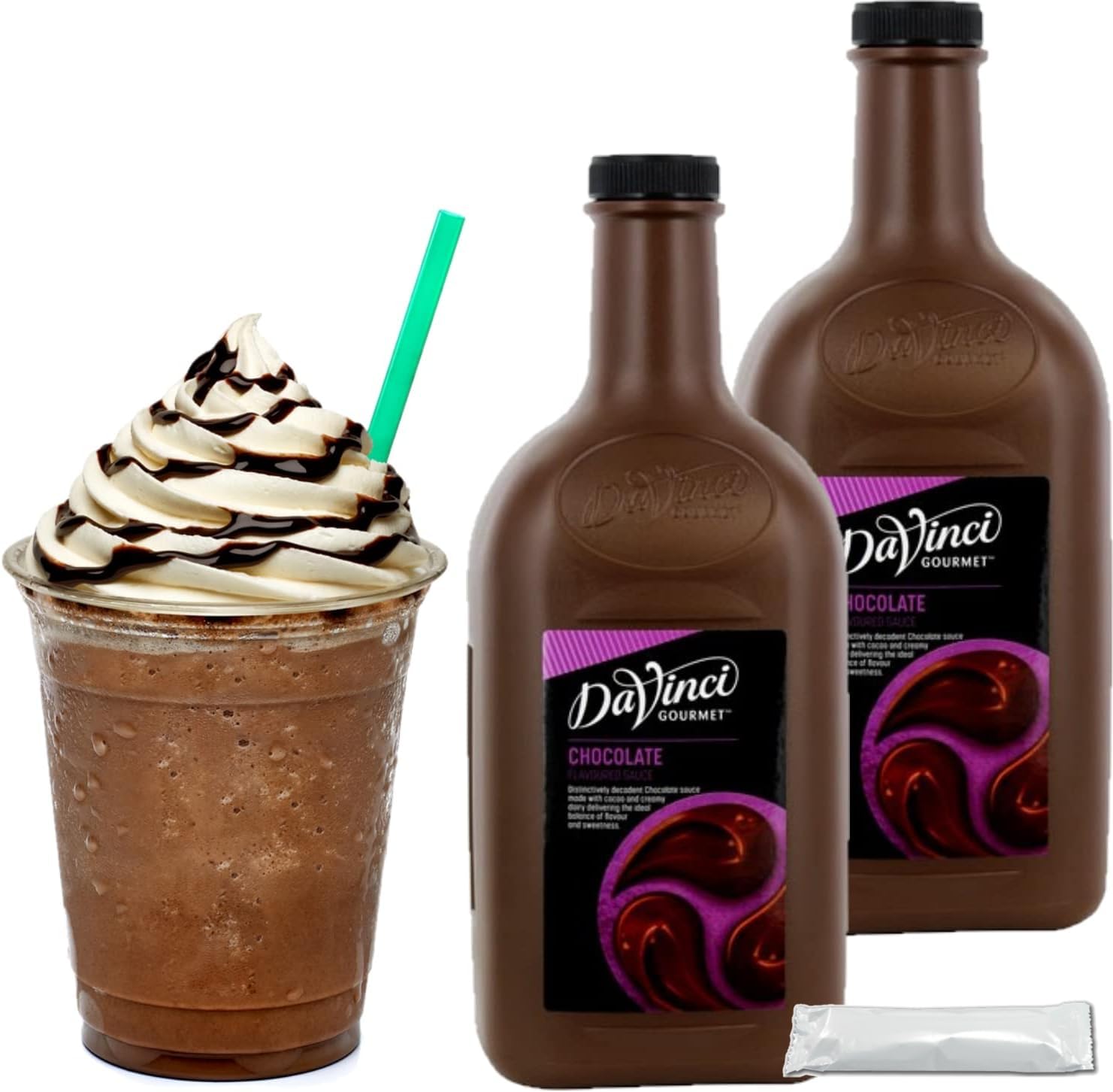 ダヴィンチ グルメソース チョコレートソース2Lx2 業務用サイズ 大容量 ダークモカチップフラペチーノ シアトル生まれ
