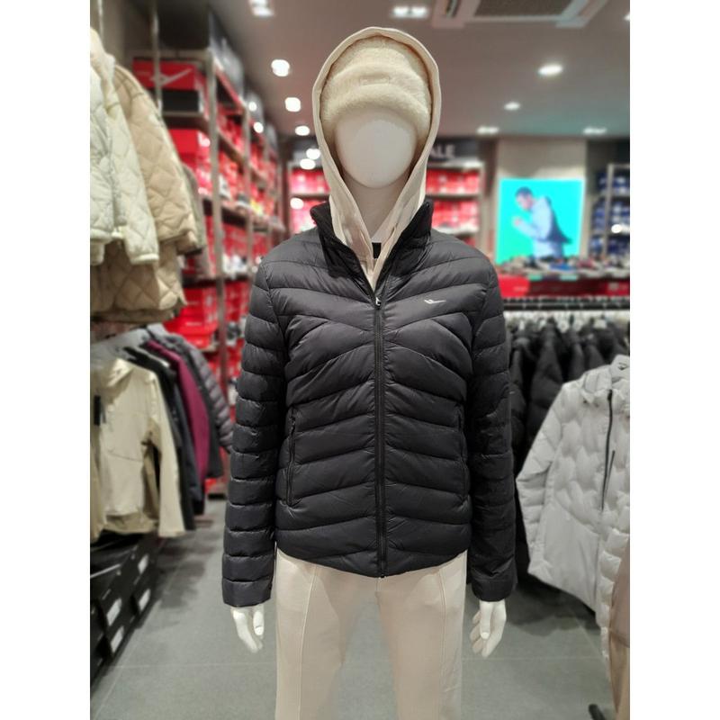 [驪州店] 女性ニット エリ ベーシック 軽量グースダウン ブラック PW3WD22W714 7,051円