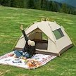 【3日内出荷】アウトドアキャンプ全自動防水日焼け止め速開テントキャンプ蚊よけ携帯テント