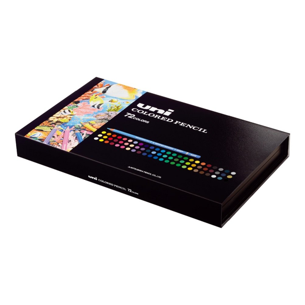 三菱鉛筆 色鉛筆 ユニカラー 72色セット UC72C