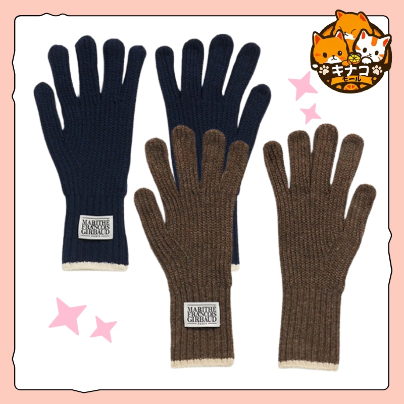 CLASSIC LOGO COLOR GLOVE（2色1択） ブラウン/ネイビー
