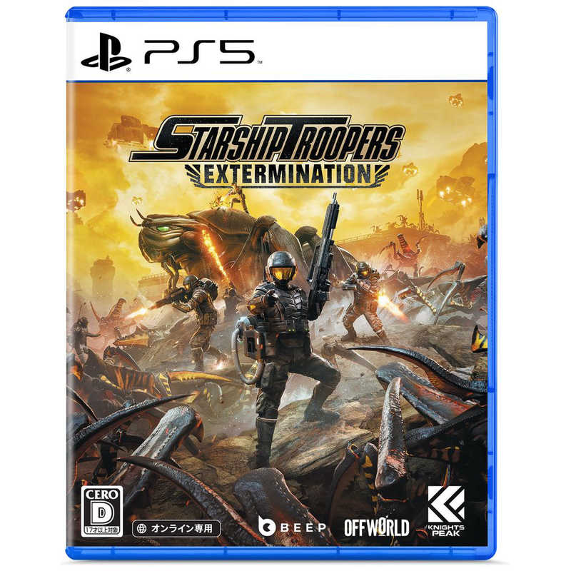BEEPJAPAN　PS5ゲームソフト Starship Troopers： Extermination　ELJM-30646