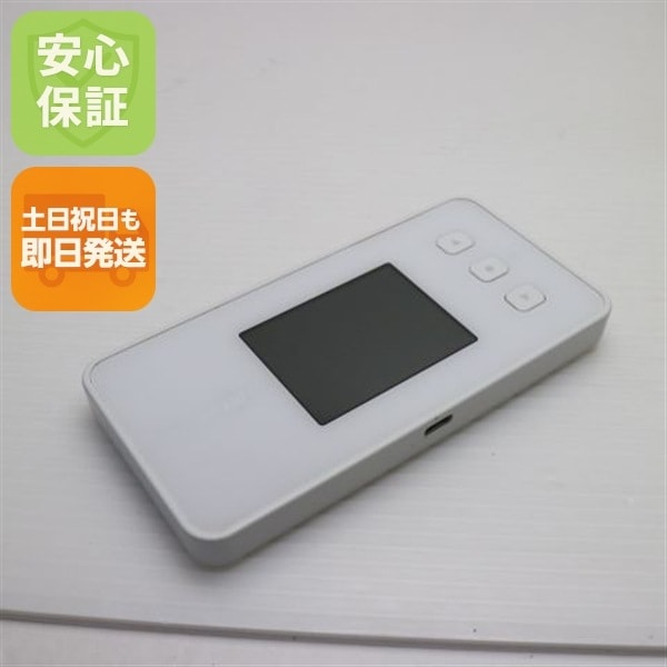 美品 Speed Wi-Fi 5G X11 NAR01 スノーホワイト スマホ 白ロム 本体 即日発送 土日祝発送OK 147