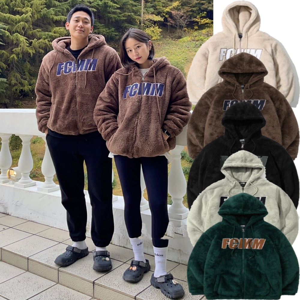 IVE/TREASURE着用/BIGLOGO BOA FLEECE JUMPER/ユニセックス