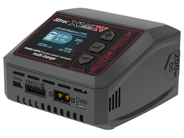 ハイテックマルチプレックスジャパン マルチチャージャー X1 ACプラス IV(AC/DC 充・放電器)【44354】 ラジコン用 ハイテック.44354 マルチチャージャーX1 ACプラスIV