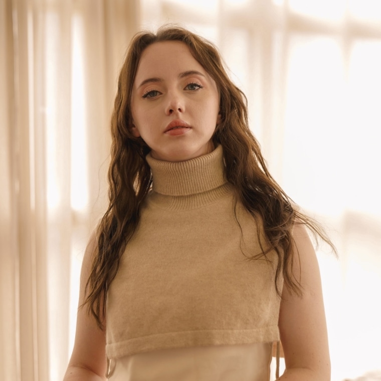 [LJ CASHMERE] Fake turtleneck_beige /cashmere100%cashmere