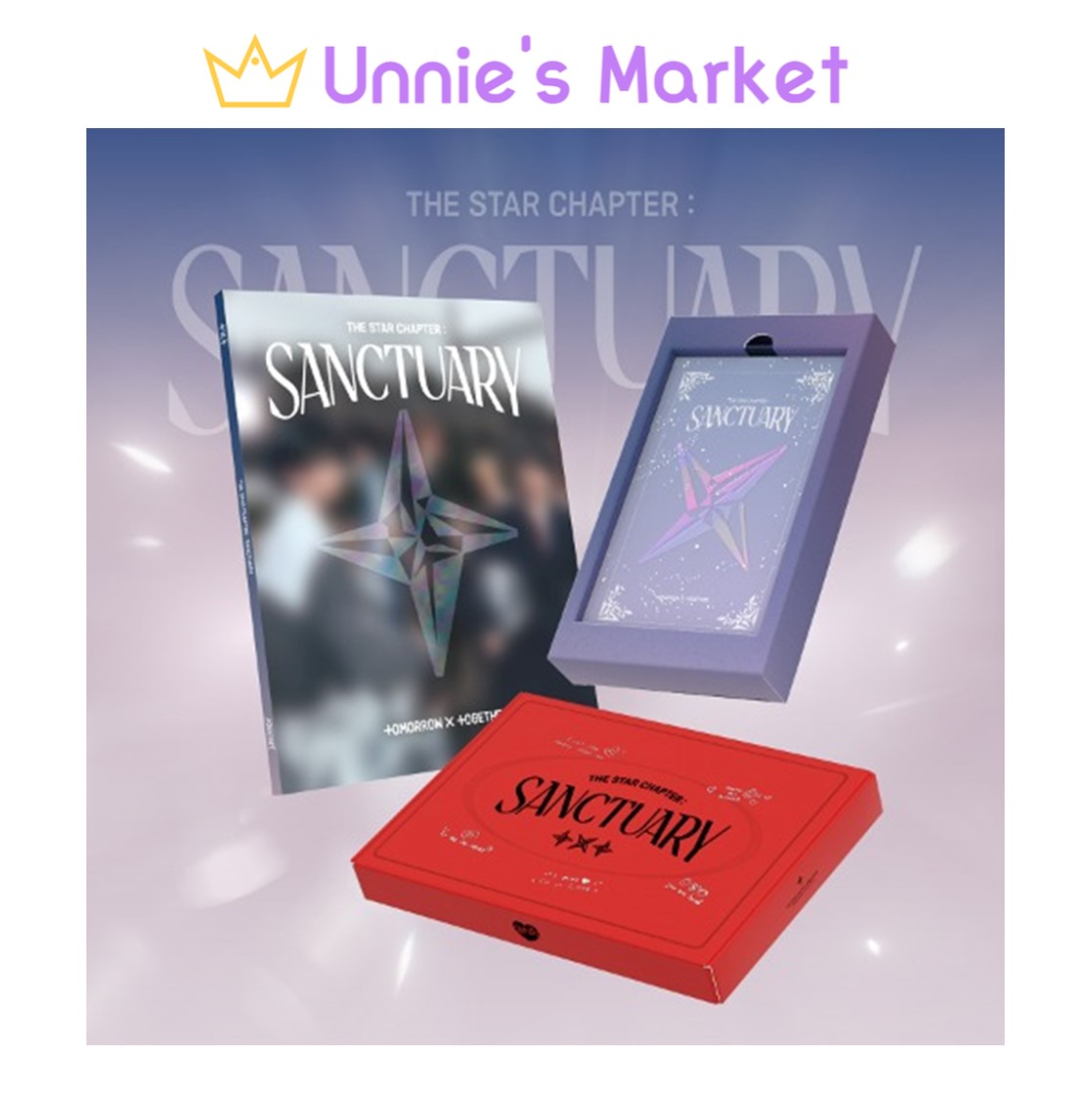 [POB/SET] TOMORROW X TOGETHER (TXT) - The Star Chapter : Sanctuary + Free Photocard 1EA
