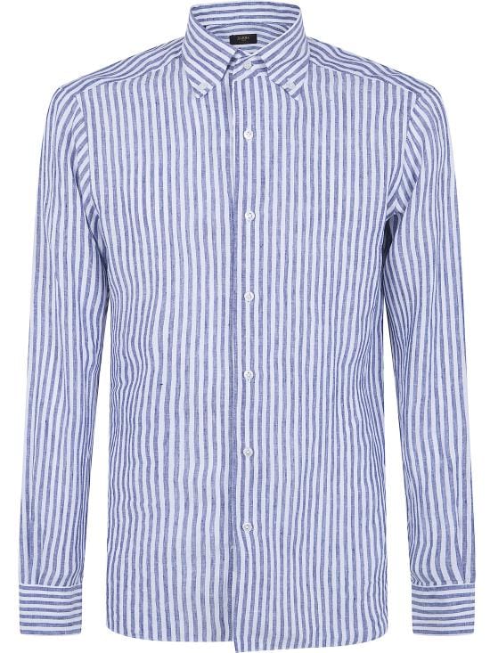 BARBA Men Long Tops BSUBSP0154039 R 0005 BLUE STRIPES