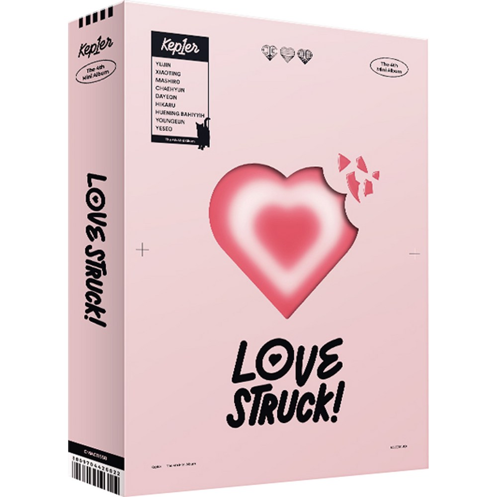 ケプラー Kep1er - LOVESTRUCK！ミニ4集アルバムバージョンランダム発送ポスターを含まない