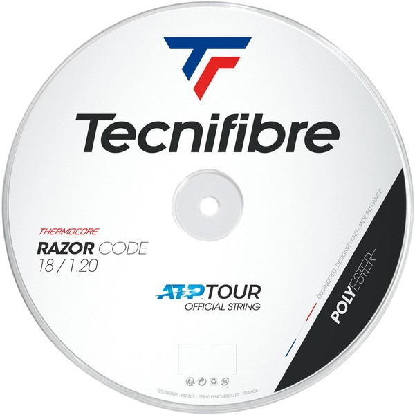 Tecnifibre (テクニファイバー) 硬式テニス用 ガット BOB RAZOR CODE 200mロール 1.25mm TFSR403 CB