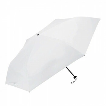 LESS IS MORE クイックシャットライト UVブロック 折りたたみ傘 55cm ホワイトクラウド S355-0886WH1-B0