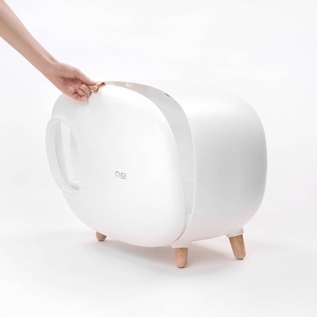 猫トイレ 猫が喜ぶ快適なトイレ ニオイ対策 広い 清潔 健康 快適 コンパクト 砂の飛び散防止 理想 7,513円