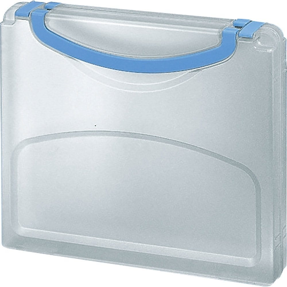 （まとめ買い）ドキュメントケース ハイハードタイプ A4 透明 クケ-734T [x3]