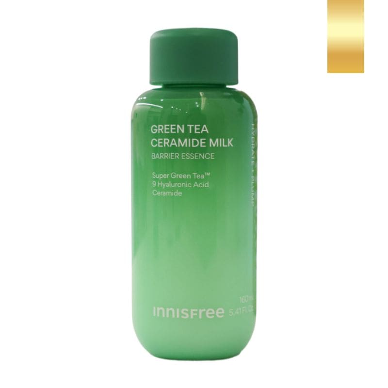 [25ml追加贈呈]グリーンティー セラミド ミルクバリア 保湿エッセンス 160ml /美容液/ヒアルロン酸/緑茶セラミド