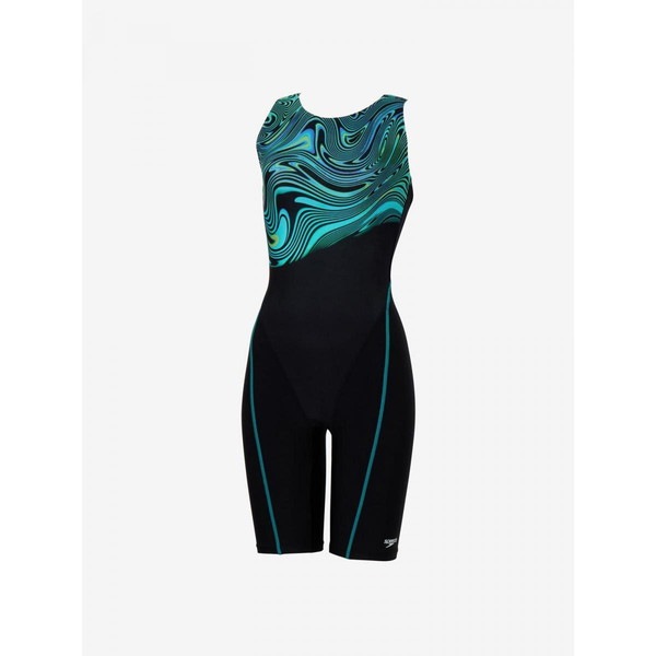 Speedo スピード アクアラバルースンニースキン レディース SFW12568-BL 水着