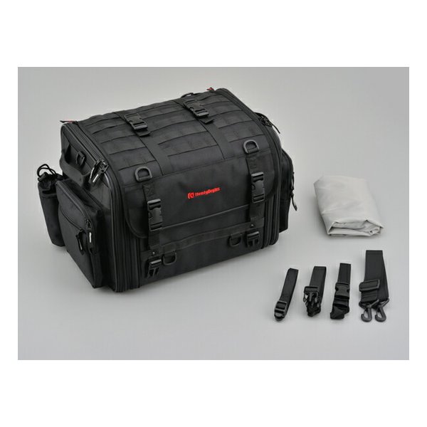 デイトナ バイク用 ツーリング シートバッグ BASICシリーズ Lサイズ 44-66L 96721 DH-719