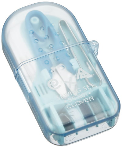 他サイト： クロバー(Clover) Clover ソーイングセット SS-201 ブルー 38-121の商品画像