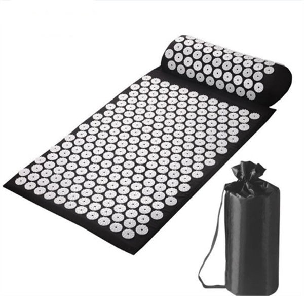 Qoo10] 指圧スパイクマットヨガシャクティマットマ