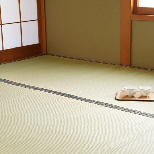 江戸間8畳 352352cm 松 い草 ござ 国産 日本製 上敷き 和室 敷物 カーペット 夏 抗菌防臭 調湿 消臭 新生活 ID002 送料無料 新品