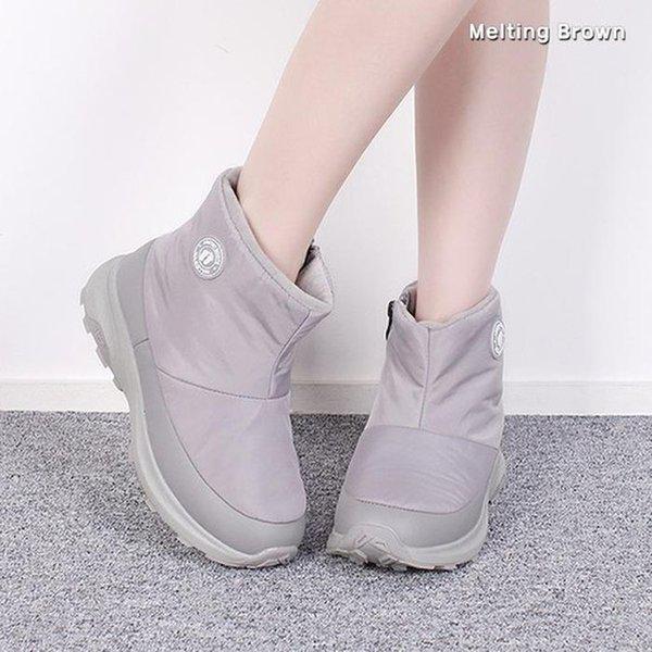 女性用ファーブーツ 冬用防寒ブーツ ショートブーツ SO26