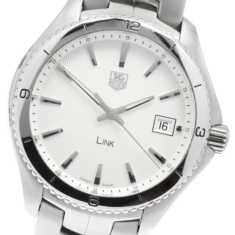 タグホイヤー TAG HEUER WAT1111.BA0950 リンク デイト クォーツ メンズ 保証書付き_950992【中古】