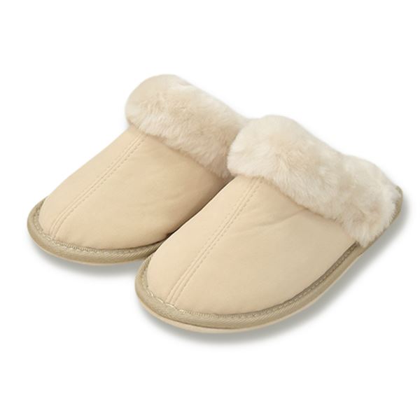 ムートンスリッパ アイボリー Mサイズ