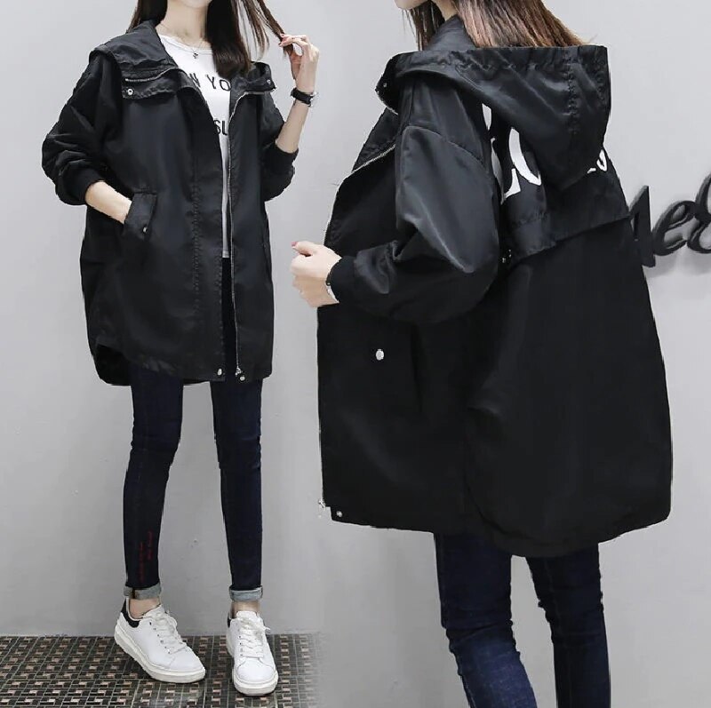 ウインドブレーカーレディースおしゃれ秋冬マウンテンパーカーブルゾン大きいサイズ40代30代50代