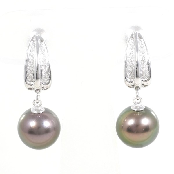 K14 14金 WG ホワイトゴールド イヤリング パール(真珠) ジュエリー 中古