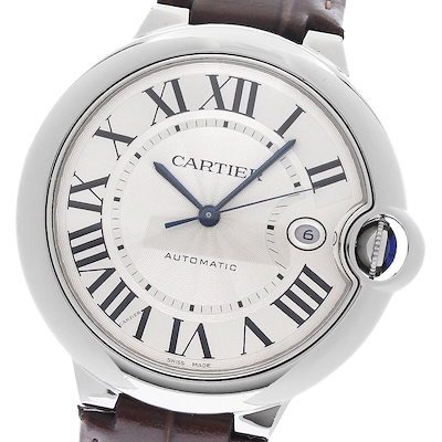 カルティエ CARTIER W69016Z4 バロンブルー 42ｍｍ デイト 自動巻き メンズ _968979【中古】 238,590円