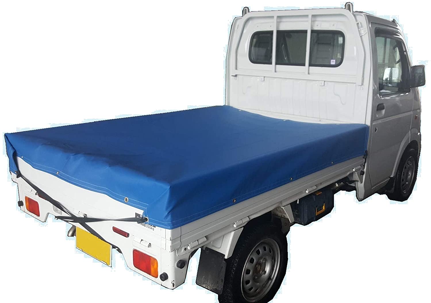 トラックシート 1.9ｘ2.15 ブルー エステル帆布 厚手 荷台カバー 軽トラック