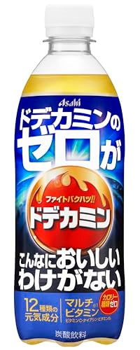 他サイト： ドデカミン アサヒ飲料 ドデカミンのゼロがこんなにおいしいわけがない 500ml×24本[ゼロカロリー][エナジー]の商品画像