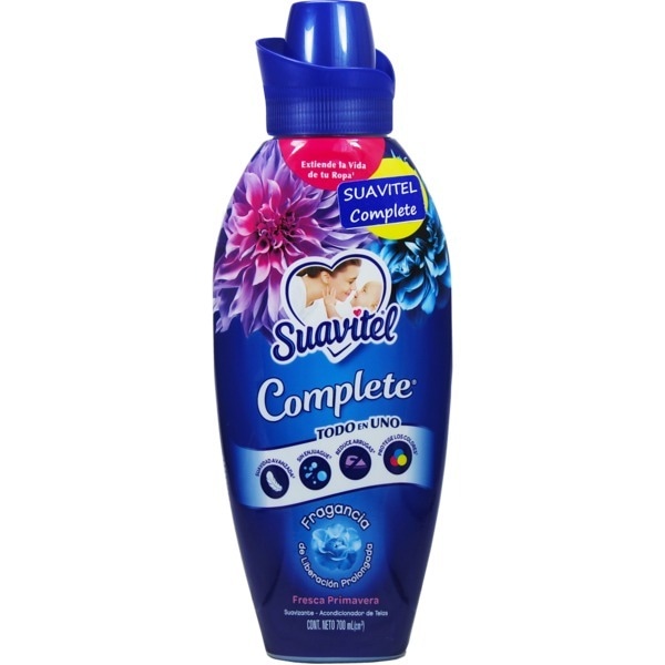 (スアビテル) 柔軟剤/洗濯用品 (フリスカプリマベーラ) 700ml×12本セット 『メキシコ コルゲート』 (ランドリー用品)