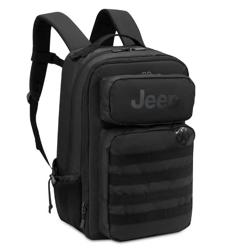 ジープ　タクティカルバックパック 軽量 大容量 34L (拡張時：39L) GLACIER グレイシャー ブラック　J0274461000