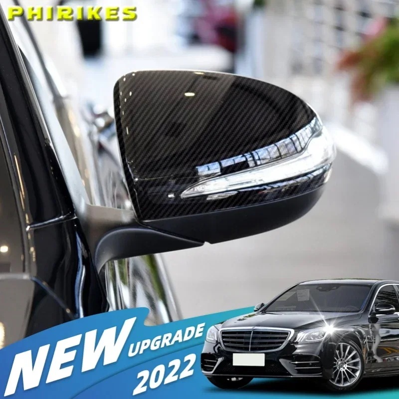 メルセデス・ベンツ W205 W222 W213 W238 X205 X253 C217 W463 C253 W253 Cクラス Sクラス GLC Eクラス Gクラス AMG 用 ブラック サイドミラ