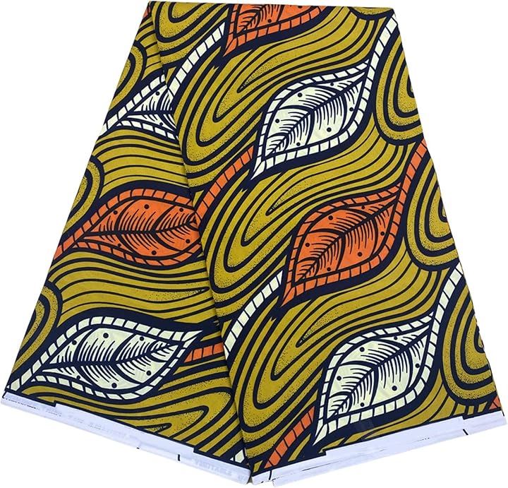 アフリカ布 アフリカンプリント アフリカンファブリック 生地(I)