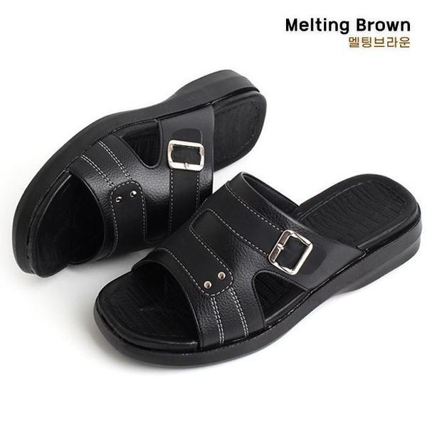 男性オフィススリッパ 革スリッパ MN26