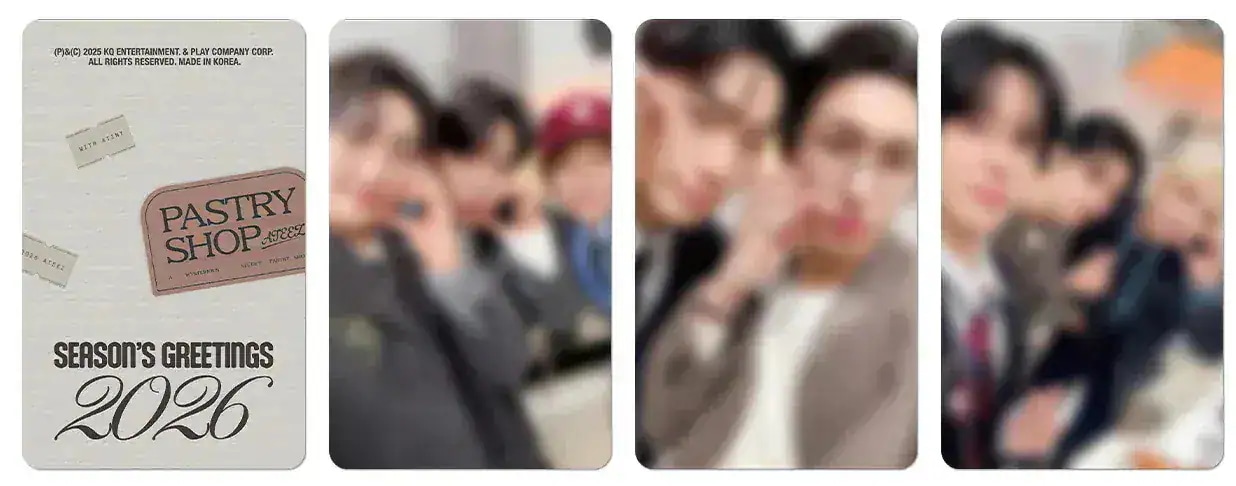 Qoo10] KQエンターテインメント ONLINE特典 ATEEZ 2026 : KPOP