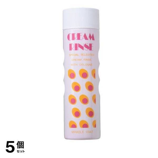 ニチドウ 犬猫用 ミラクルコート クリームリンス 香水入り 400mL 5個セット
